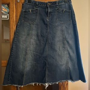 Jean skirt
